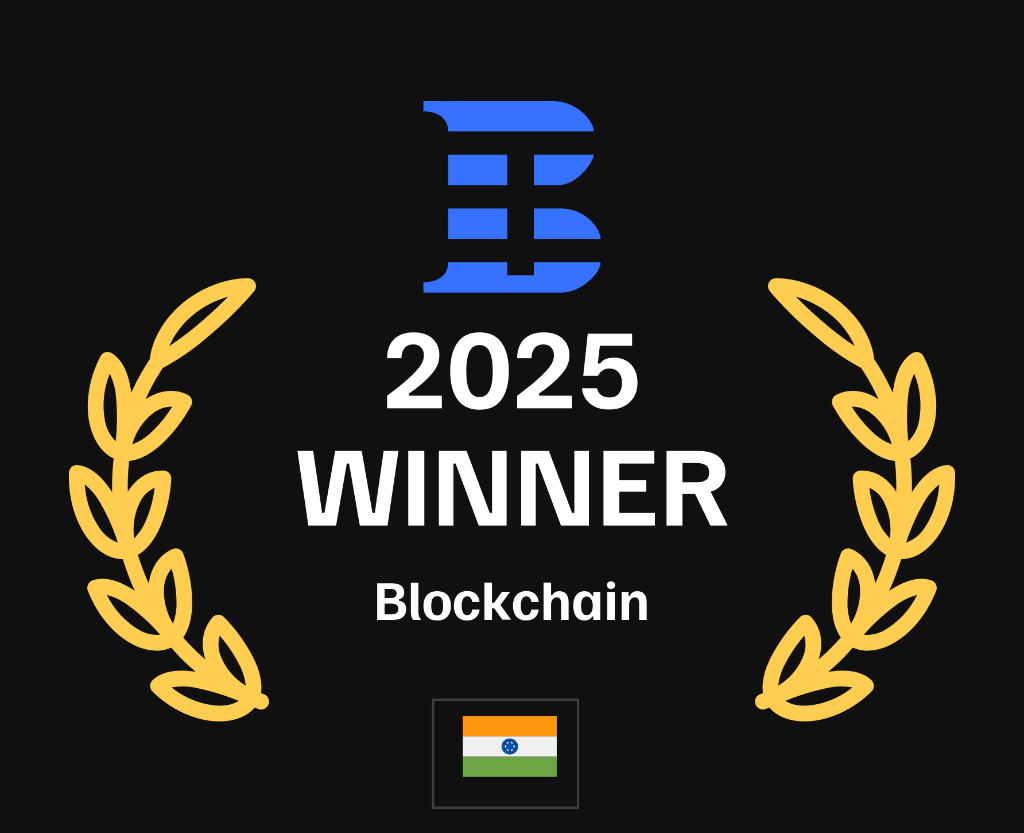 TechBehemoths 2025 Winner Blockchain India